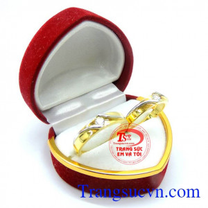 Nhẫn cưới vàng giá rẻ đẹp sang trọng kinh tế cho đôi bạn trẻ