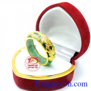 Nhẫn nam rồng vàng