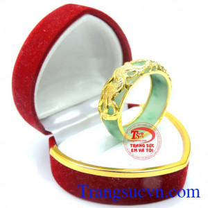 Nhẫn nữ vàng tây dành cho phái đẹp, đeo hợp thời trang và quý phái