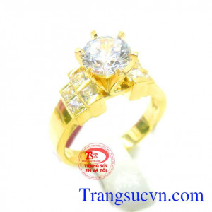 Phù hợp làm quà tặng vợ,người yêu trong các dịp sinh nhật,20/10. Nhẫn nữ thời trang đá đẹp