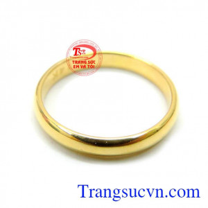 Nhẫn Nam Vàng Tây sang trọng