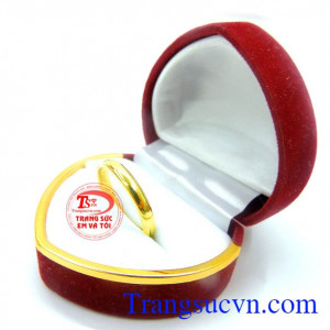 Nhẫn nam vàng tây 14k