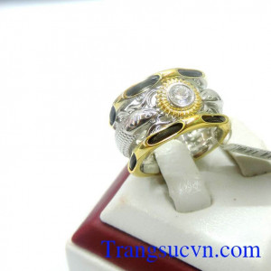 Thanh toán an toàn trên toàn quốc. Nhẫn nữ vàng cá 18k thời trang