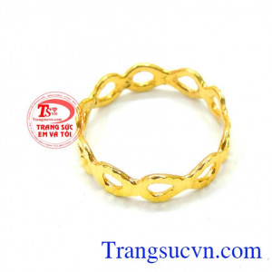 Nhẫn vàng nữ vàng tinh tế