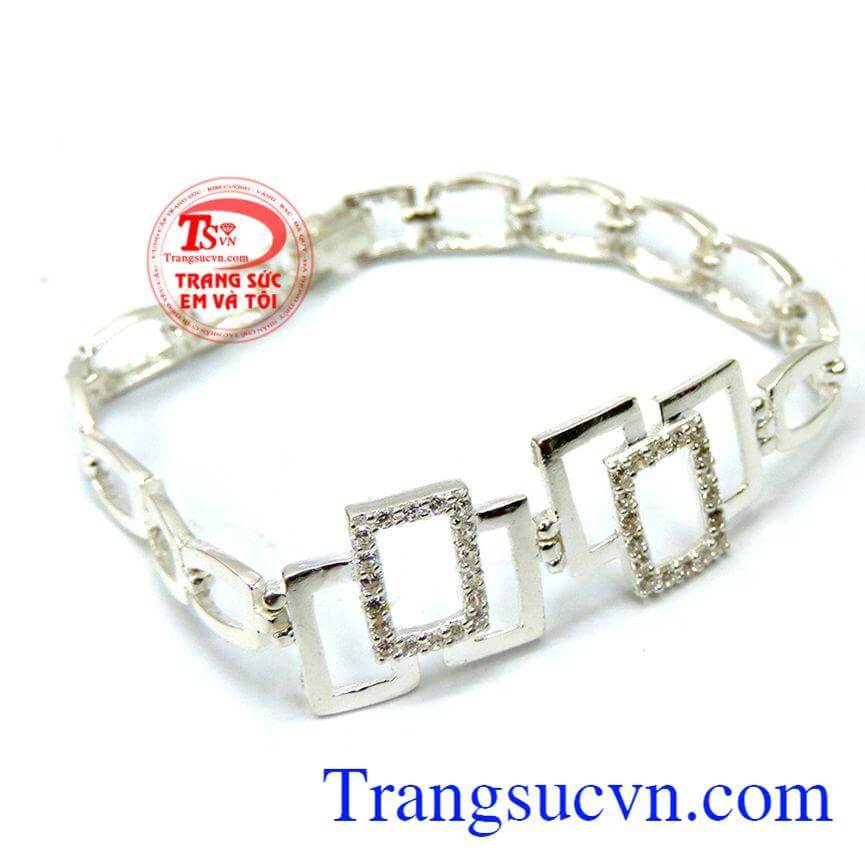 Lắc tay bạc cho phái đẹp