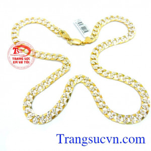 Dây chuyền vàng 18k Italy đẹp
