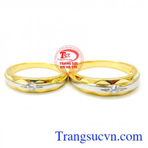 Nhẫn cưới vàng giá rẻ đẹp sang trọng kinh tế cho đôi bạn trẻ