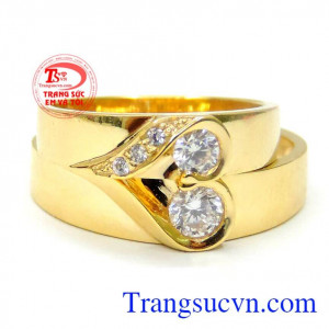 Nhẫn cưới đẹp 10k, nhận đặt làm nhẫn cưới thiết kế theo yêu cầu, đảm bảo chất lượng, thời gian uy tín