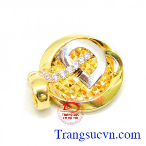 Mặt dây chuyền nữ vàng tây món quà ý nghĩa trong các dịp sinh nhật, lễ tết và kỷ niệm
