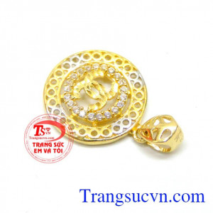 Mặt dây chuyền nữ kiểu hoa