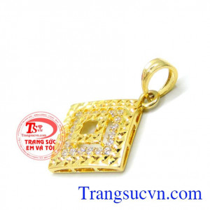 Mặt dây chuyền nữ kiểu hoa