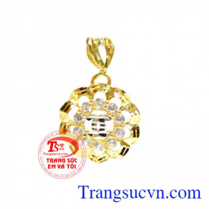 Mặt dây chuyền nữ vàng sang trọng