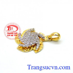 mặt dây chuyền nữ vàng