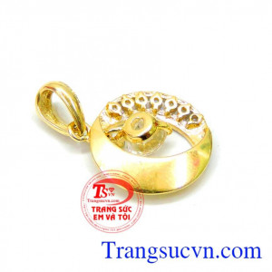 Mặt nữ vàng 10k đá đẹp TSVN