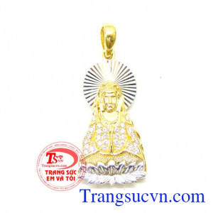 Sản phẩm mặt dây chuyền nữ phù hợp mọi lứa tuổi, hợp thời trang và sang trọng quý phái dễ kết hợp với trang phục