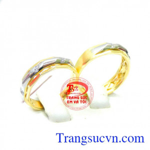 Nhẫn cưới vàng giá rẻ đẹp sang trọng kinh tế cho đôi bạn trẻ