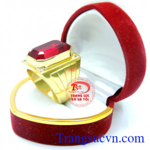 Nhẫn nam vàng đẹp giá rẻ 10k đeo bền đẹp sáng bóng, tinh tế và sang trọng dành cho phái mạnh