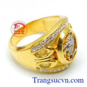 Sản phẩm nhẫn nam vàng tây được khách hàng bình chọn nhiều năm uy tín trên thị trường trong và ngoài nước