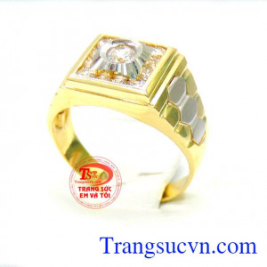 Sản phẩm nhẫn nam vàng tây được khách hàng bình chọn nhiều năm uy tín trên thị trường trong và ngoài nước