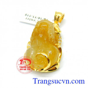 Mặt dây tỳ hưu mang lại bình an