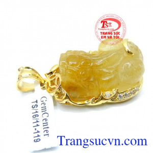 Mặt dây tỳ hưu mang lại bình an