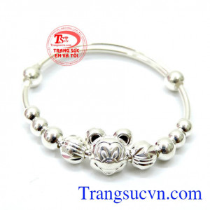 Lắc bạc chuột mickey dễ thương