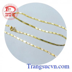 Dây chuyền vàng ý sang trọng  