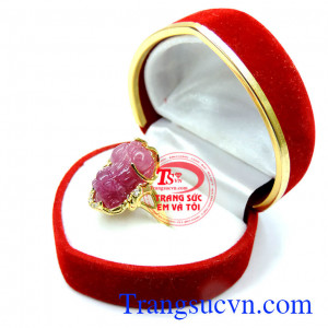 Mang lại vẻ đẹp tự nhiên may mắn là món trang sức đang được phái đẹp ưa chuộng nhất hiện nay. Nhẫn tỳ hưu nữ tính may mắn đẹp