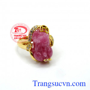 Tỳ hưu ruby vẻ đẹp cho nữ tính