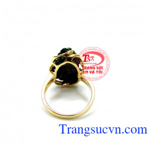 Nhẫn nữ vàng tây dành cho phái đẹp, đeo hợp thời trang và quý phái nhẫn nữ tỳ hưu. Nhẫn nữ tỳ hưu sang trọng đẹp