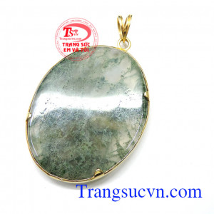 Mặt canxidon vàng 10k