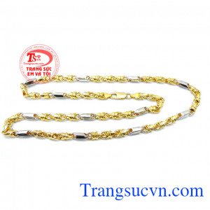 Dây chuyền nam thiết kế trẻ trung, hiện đại