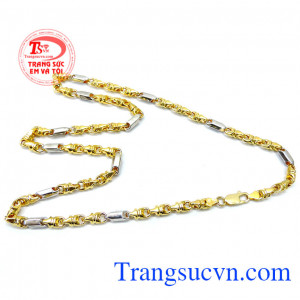 Dây chuyền nam 10k sành điệu đeo nam tính sản phẩm đảm bảo chất lượng cao