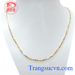 Dây chuyền nữ quý phái đẹp kiểu sáng dành cho nữ đeo bền đẹp hợp thời trang với kiểu chế tác dây chuyền đặc biệt