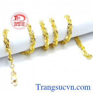 Dây chuyền nữ sợi to thời trang đẹp