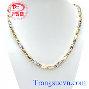 Dây chuyền nam cá tính 10k đẹp một chiếc dây chuyền bằng vàng cho nam có thể giúp bạn thể hiện cá tính, đẳng cấp và bản lĩnh của mình