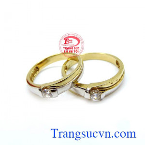 Nhẫn cưới vàng giá rẻ đẹp sang trọng kinh tế cho đôi bạn trẻ