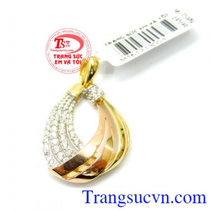 Mặt nữ vàng kiểu sang độc đáo lá một biểu tượng may mắn dành cho mọi người