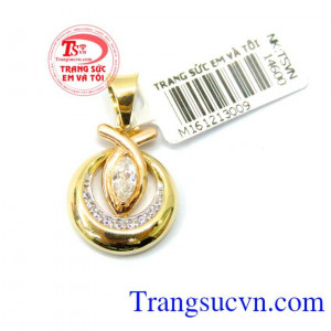 Mặt nữ cá tính đáng yêu 18k đẹp biểu tượng của sự quý phái, sang trọng và đầy nữ tính