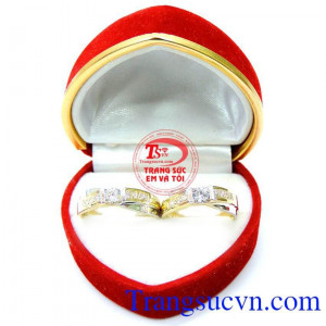 Nhẫn cưới hạnh phúc mãi bên nhau