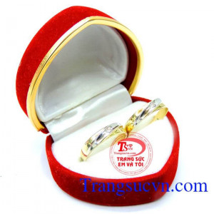 Nhẫn cưới vàng giá rẻ đẹp sang trọng kinh tế cho đôi bạn trẻ