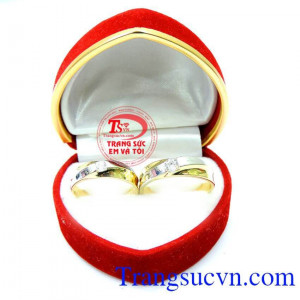Nhẫn cưới vàng giá rẻ đẹp sang trọng kinh tế cho đôi bạn trẻ