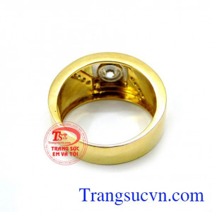 Sản phẩm nhẫn nam vàng tây được khách hàng bình chọn nhiều năm uy tín trên thị trường trong và ngoài nước
