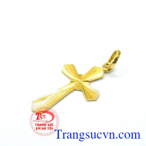 Thích hợp làm quà tặng cho người thân và bạn bè,Mặt dây thánh giá dịu dàng cho nữ