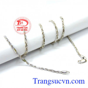 Dây chuyền vàng ý sang trọng