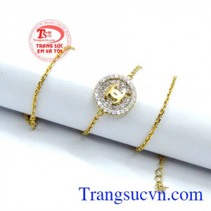  Lắc nữ chân vàng, khách hàng ưa chuộng và bình chọn nhiều năm. Lắc chân cá tính đẹp