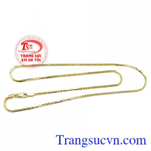 Dây chuyền nữ 18k đeo quý phái