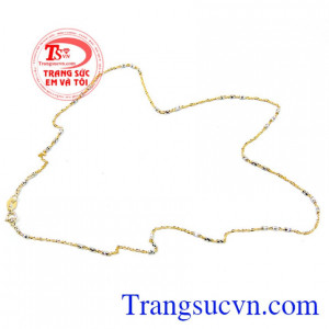 Dây nữ yêu thương vàng 10k đẹp