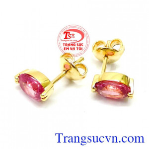 Khi kết hợp với nhiều loại trang sức đá quý khác nữa như dây chuyền hoặc nhẫn thì hoàn toàn có thể lôi cuốn và thu hút mọi ánh nhìn, Hoa tai nữ Ruby thiên nhiên đẹp