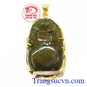 Mặt dây canxedon thiên nhiên đẹp thiết kế đẹp hợp thời trang